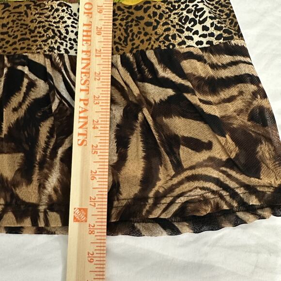 Calessa Vibrant Blouse Top Colorful Lined Wearable Art Boho Western Womens Small - Picture 8 of 10